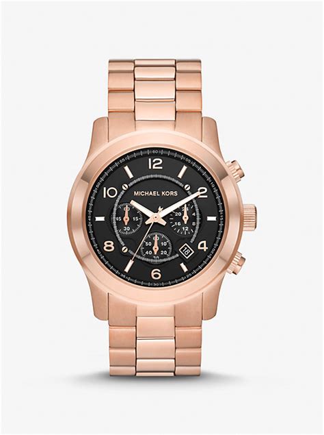 michael kors uhr 9023|Oversized Runway Rose Gold.